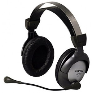   SVEN AP-870 Headphones with microphone, Headset: 20-20,000 Hz, Microphone: 50-16,000 Hz, 2.5m