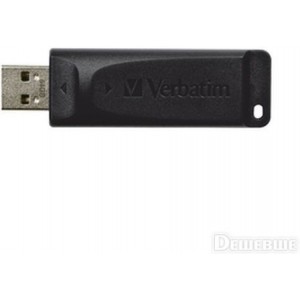 Флешка Verbatim Store 'n' Go Slider 64GB, USB 2.0, Black