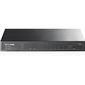 ".8-port Gigabit  Smart PoE Switch, TP-LINK ""TL-SG2210P"", with 2 SFP Slots , steel case
Features 8 PoE ports, with total PoE power budget of 53W and useful PoE power management features
Gigabit Ethernet connections on all ports provide full speed of d