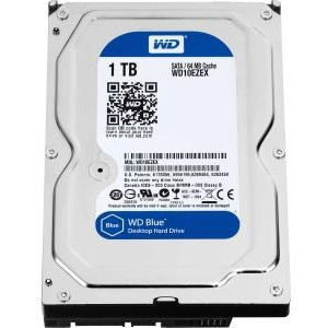 3.5" HDD 1.0TB-SATA- 64MB  Western Digital "Blue (WD10EZRZ)"