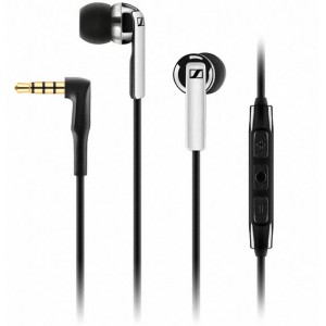 "Earphones Sennheiser CX  2.00i, White, MIC, IOS, 4pin 3.5mm jack, 4 adapter: XS, S, M, L, cable 1.2m
-  
 http://en-de.sennheiser.com/in-ear-headphones-cx-2-00"