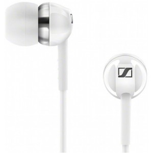 "Earphones Sennheiser CX  1.00, White, 3pin 3.5mm mini-jack, 4 ear adapter: XS, S, M, L, cable 1.2m
-  
 http://en-de.sennheiser.com/earphones-cx-1-00"