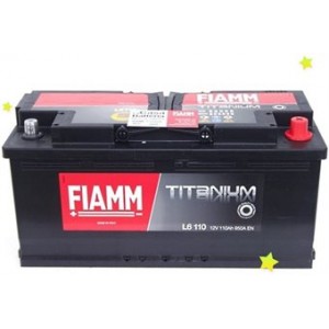 Fiamm - 7903778 L6 110 L6 W Titan EK4 P+(950 A)/auto acumulator electric