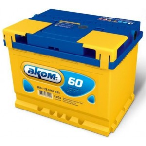 АКБ-Аком 6 CT-60 VL Euro P+(590 A)/Acumulator LB