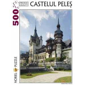 Puzzle Noriel 500 piese Colectia Romania - Castelul Peles Vertical