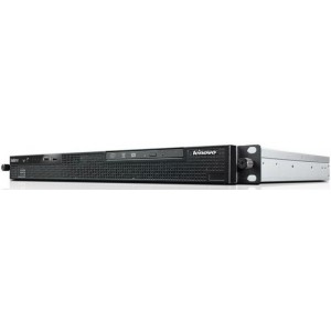 Lenovo ThinkServer RS140 w/ 4x 2.5" Bays, Xeon E3-1226v3, 1 x 4Gb ECC UDIMM, RAID100 0/1/5/10 w/ No Cache, No HDD, Slim DVD-RW, 1GbE 2-port Onboard and 1GbE for Mgmt, No TPM, No Intrusion Switch, Intel AMT 9.0, 1 x 300W PSU Fixedб Rack 1U