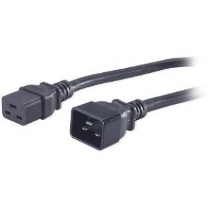 4.3m, 10A/100-250V, C13 to IEC 320-C14 Rack Power Cable