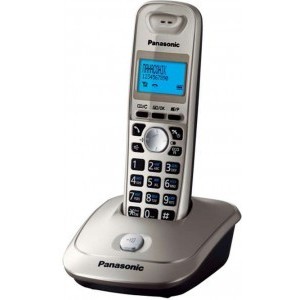 Телефон Panasonic DECT KX-TG2511UAN, Platinum, AOH, Caller ID, LCD, Sp-phone