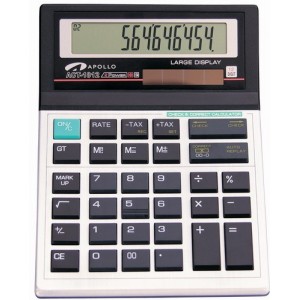 Калькулятор ACT-1812 12-позиционный экран, двойное питание, двойная память