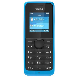 Мобильный телефон Nokia 105 (Cyan)