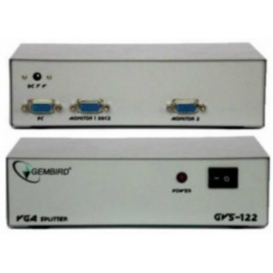 Splitter VGA Gembird, GVS122, 2 ports,