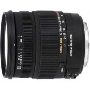 Zoom Lens Sigma AF  17-70mm f/2.8-4 DC MACRO OS HSM Contemporary F/Nikon