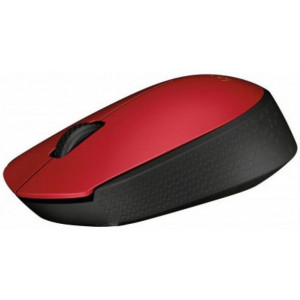 Мышь Logitech M171 Wireless Mouse Red-Black USB