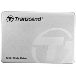 2.5" SATA SSD  480GB Transcend "SSD220" [R/W:550/450MB/s, 80K IOPS, SM2256KAB, NAND TLC, Aluminium]