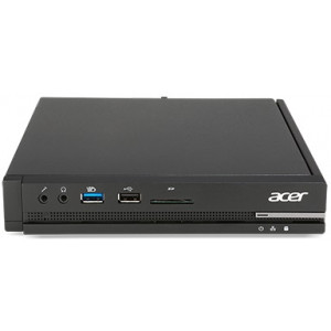 Mini PC  ACER Veriton N2510G (DT.VNRME.005) Intel® Celeron® J3060 up to 2.48GHz, 4Gb DDR3 RAM, 500Gb, No ODD, Card Reader, Intel® HD Graphics, VGA, HDMI, COM-port, GigLAN, WiFi-AC/BT4.0, 65W PSU, DOS, USB KB/MS, VESA kit, (H*W*D)33.2*192*204mm, Black