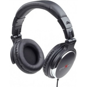 Headphones Gembird "Montreal", DJ headphones, Black, 3.5mm jack, adapter 6.5mm, MHP-YUL-BK