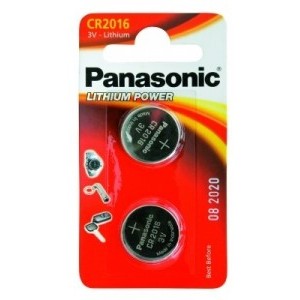 CR2016, Blister*2, Panasonic, CR-2016EL/1B