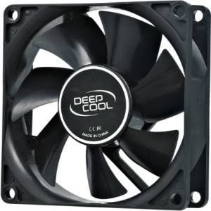 "PC Case Fan Deepcool XFAN80 Black Hydro Bearing
For Computer Case Cooling
 Fan Dimension :  80?80?25mm
 Weight :  82g
 Rated Voltage :  12VDC
 Operating Voltage :  10.8~13.2VDC
 Starting Voltage :  7VDC
 Rated Current :  0.08±10%A
 Power Input : 