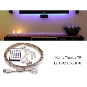   Home Theatre TV LED Backlight Kit Brateck TBL-01, Length 2m, Remote