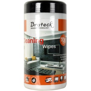   Screen Cleaning Wipes Brateck SC-4, Cloth size 135x135mm, 100 pcs