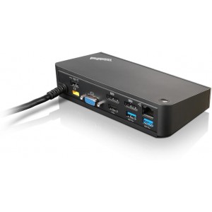 Lenovo ThinkPad OneLink+ Dock ( 4xUSB 3.0, 2xUSB 2.0, Gigabit LAN, VGA, 2xDP1.2, Power,  Audio, Black)