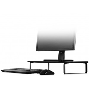 "Monitor Stand Deepcool M-DESK F2 Black
High quality MDF panel + aluminum legs
Overall Dimension : 550X260X87mm
Net Weight : 1570g"