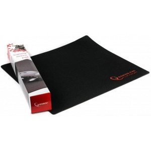 Gembird Mouse pad MP-GAME-L, Gaming, Dimensions: 400 x 450 x 3 mm, Material: natural rubber foam + fabric, Black