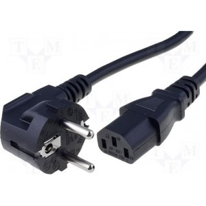 Cable, Power Extension UPS-PC 5.0m, High quality, 3x0.75mm2, APC Electronic