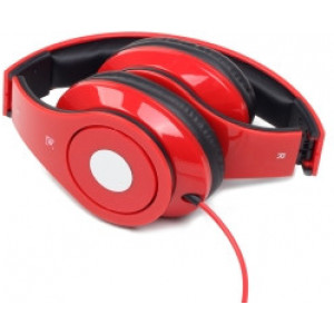  Gembird MHS-DTW-R Detroit, Red, Folding stereo headphones 20-20000 Hz, 1.5m, 3.5 mm