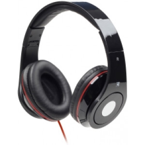  Gembird MHS-DTW-BK Detroit, Black Folding stereo headphones 20-20000 Hz, 1.5m, 3.5 mm
