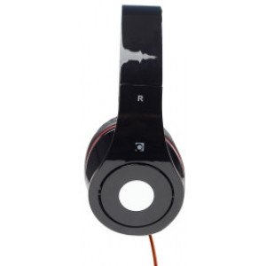  Gembird MHS-DTW-BK Detroit, Black Folding stereo headphones 20-20000 Hz, 1.5m, 3.5 mm