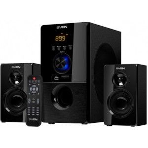 Колонки SVEN  MS-2050 SD-card, USB, FM, remote control, Bluetooth, Black