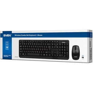 Keyboard & Mouse  Wireless SVEN Comfort 3300, 1000dpi, 2.4GHz, Black-   http://www.sven.fi/ru/catalog/keyboard/comfort_3300.htm
