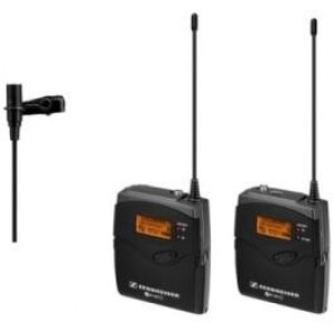 Wireless Microphone set Sennheiser "EW 122 G3 B-X"http://en-de.sennheiser.com/wireless-lavalier-microphone-clip-on-set-presentation-ew-112-g3