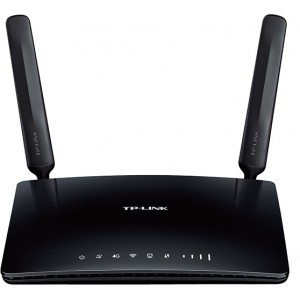 Wireless 4G LTE Router TP-LINK "Archer MR200", 750Mbps, Dual BandShares your 4G LTE network with multiple Wi-Fi devices and enjoy download speeds of up to 150MbpsPowerful, integrated antennas provide stable wireless connections and better coverageRequires