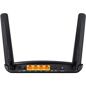 Wireless 4G LTE Router TP-LINK "Archer MR200", 750Mbps, Dual BandShares your 4G LTE network with multiple Wi-Fi devices and enjoy download speeds of up to 150MbpsPowerful, integrated antennas provide stable wireless connections and better coverageRequires