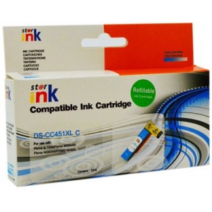  Impreso IMP-CLI451C Cyan XL Refillable Canon iP7240/MG5440/5540/6440/iX6840/MX924, w/chip (15ml)