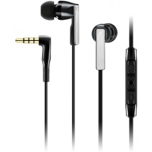 Earphones Sennheiser CX  5.00G, Black, MIC, Android, 4pin 3.5mm jack, 4 adapter: XS,S,M,L, cable1.2m-   http://en-de.sennheiser.com/earphones-mic-cx-5-00