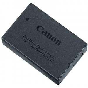 Battery Pack Canon LP-E17, 1040mAh, 7.2V, Li-Ion Batteries for EOS 750D,760D & M5,M3 & Rebel T6i