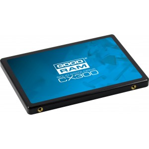 2.5" SSD 120GB  GOODRAM CX300, SATAIII, Sequential Reads: 540 MB/s, Sequential Writes: 450 MB/s, Thickness- 7mm, Controller Phison S11, NAND TLC