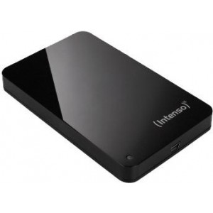  External HDD Intenso Memory Case 2.5",  500Gb, Black, Plastic, USB 3.0, 85MBs/75MBs