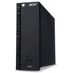 Acer Aspire XC-704 Desktop (DT.B0SME.004) Intel® Celeron® Dual Core N3050 up to 2,16 GHz, 4Gb DDR3 RAM, 1TB HDD, no ODD, Card Reader, Intel® HD Graphics, No VGA, 2*HDMI, 65W PSU, FreeDOS, USB KB/MS, Black