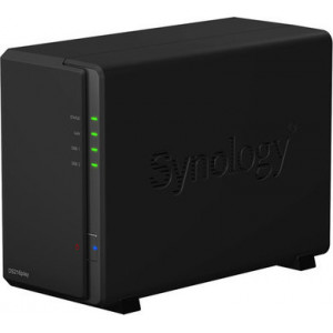 Synology DS216, 2-bay NAS Server, Internal HDD/SSD : 3.5" or 2.5" SATA-III x2, Hardware: CPU 1.3GHz, Ram 512MB, USB3.0 x2, USB2.0x1,GLAN; iOS/Android