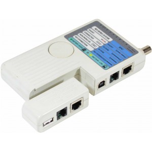 Cable Tester "LY-CT009" for UTP/STP RJ45, RJ11, RJ12 & BNC, USB cables