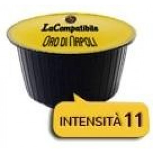 Кофе LaCompatibile Oro di Napoli для Dolce Gusto - интенсивность 11/15 (96 капсул)