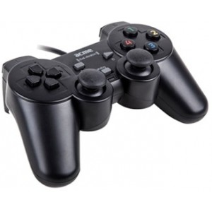  Acme GA07 Digital Gamepad, 8-way D-pad Joysticks: 2 x 360°, pushable Buttons: 12 + 4 shoulder buttons, Dual vibration, USB 2.0 (accesoriu consola joc joystick gamepad/игровой манипулятор джойстик геймпад)