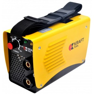 KT280RX ИНВЕРТОРНЫЙ СВАРОЧНЫЙ АППАРАТ KRAFT TOOL Напряжение: 220/240 В ~ 50 Гц Тип сварки: инверторный IGBT Мощность: 7.5 кВт Выходной ток: 20 - 280 А Диаметр электрода: 1,6-3,2 мм
