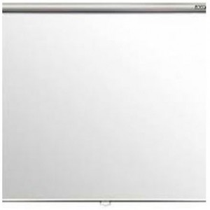 Acer M87-S01MW (JZ.J7400.002) Auto-Lock Manual Projection Screen, 178x178 (1:1) Wall & Ceiling Matt White