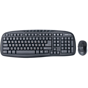 Keyboard & Mouse  Wireless SVEN Comfort 3400, 1000dpi, 2.4GHz, Black