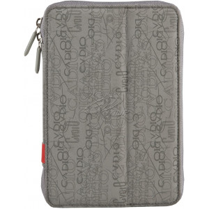 Tablet Case Defender Tablet purse 10.1'' Gray, (26018), PU Leather